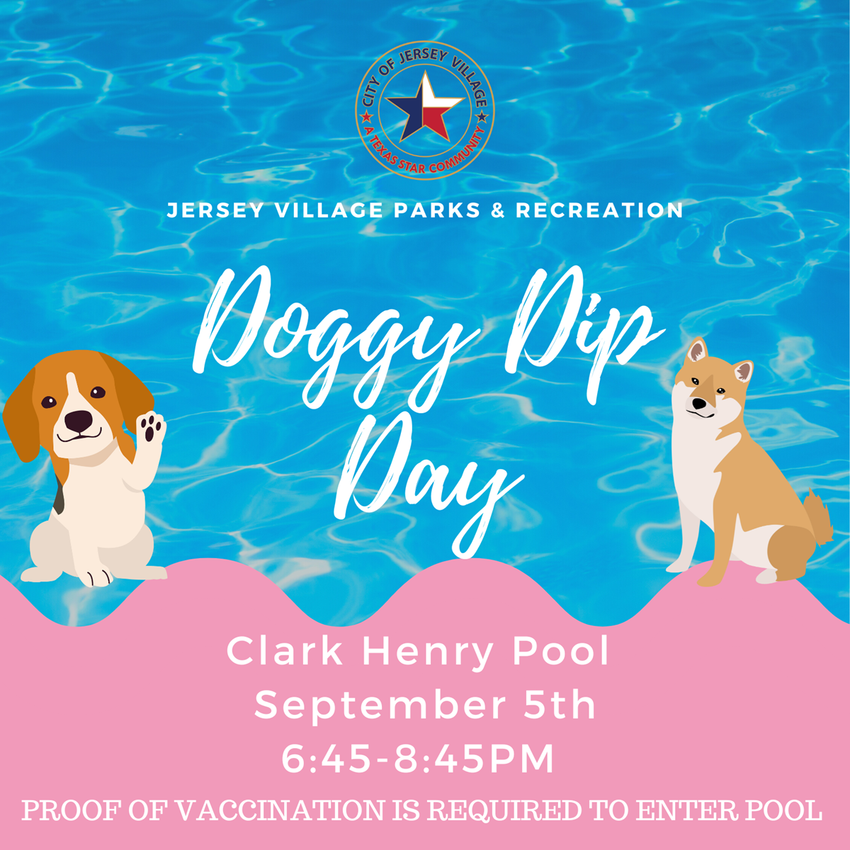 Doggy Dip Day 